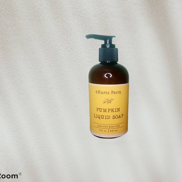 Pumpkin Goats Milk Liquid Soap