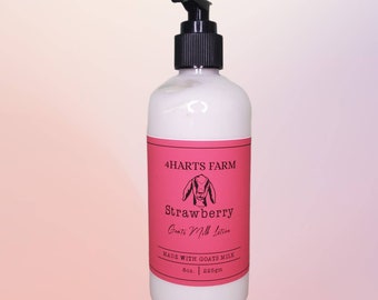 Strawberry Goats Milk Lotion