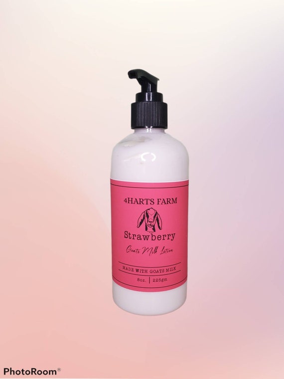 Strawberry Goats Milk Lotion