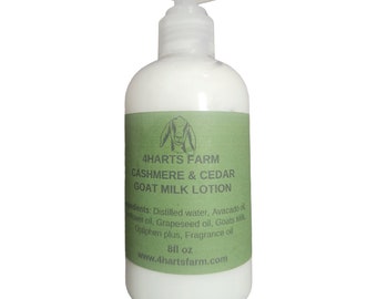 Kaschmir und Zedernmilch Lotion