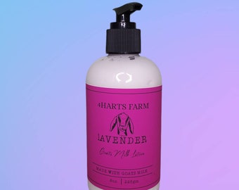 Loción de leche de cabra con lavanda