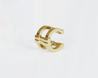 Link Ear Cuff in Vermeil