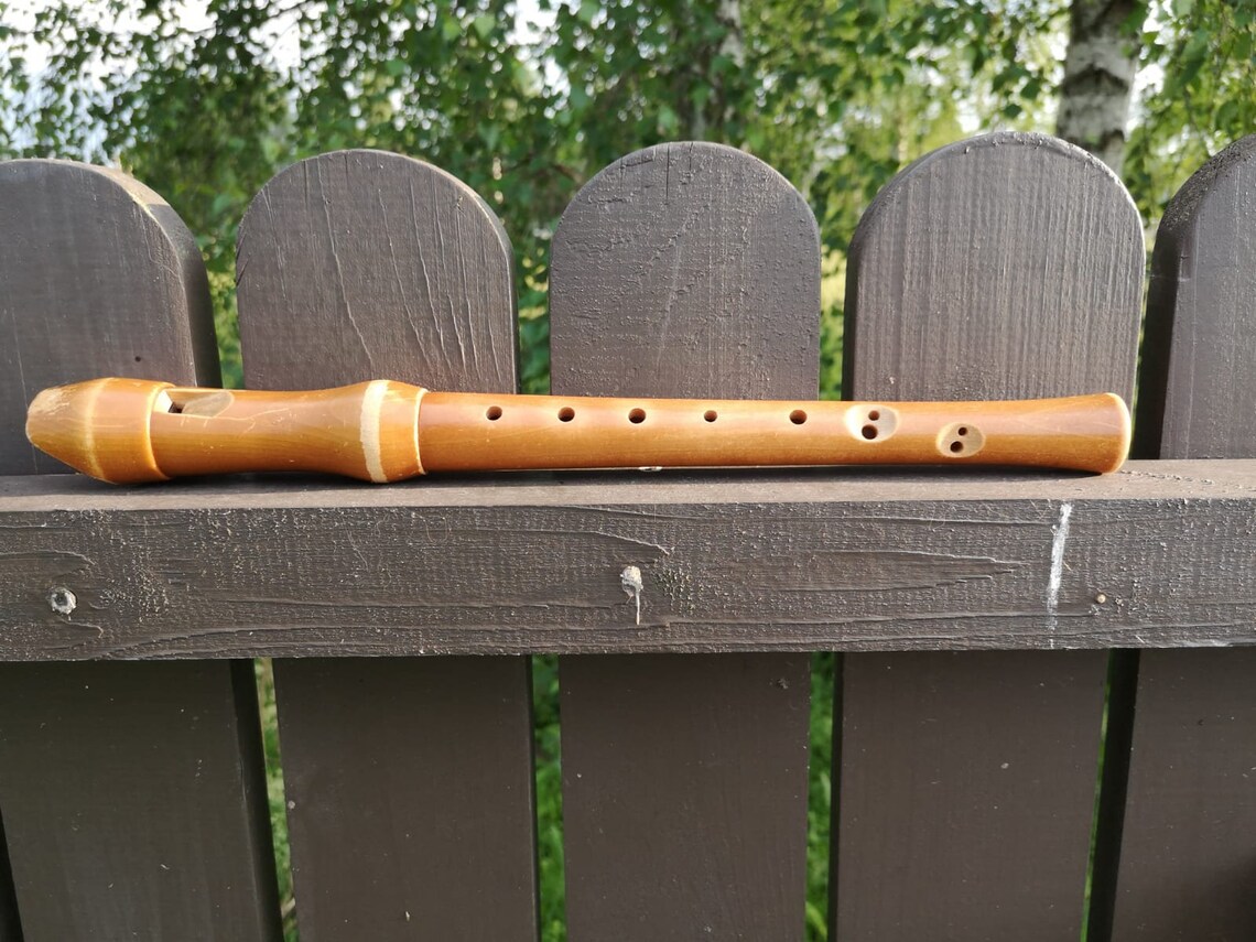 Harmony flute wooden whistle. Made of different shades of Etsy