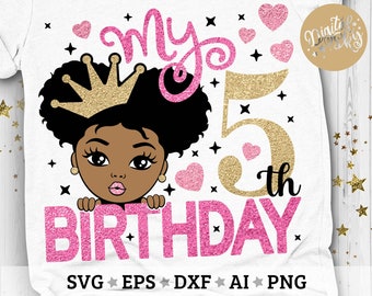 Download 5th Birthday Svg Etsy