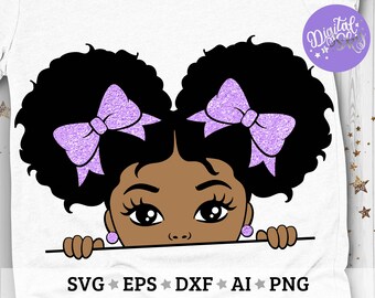 Download Little Black Girl Svg Etsy