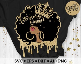 Download Afro Birthday Queen Etsy
