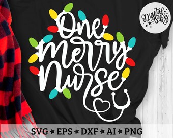 Download Christmas Nurse Svg Etsy