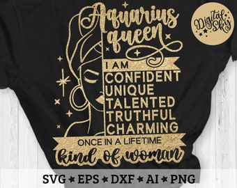 Download Aquarius Girl Svg Etsy
