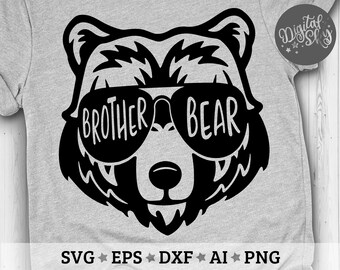 Download Bear With Sunglasses Etsy