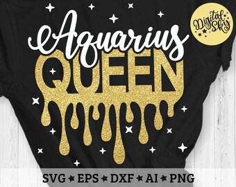 Download Aquarius Queen Svg Etsy