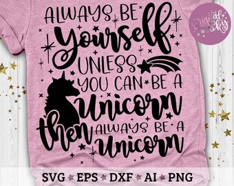 Download Unicorn Sayings Svg Etsy