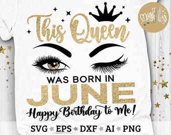 Download June Birthday Svg Etsy