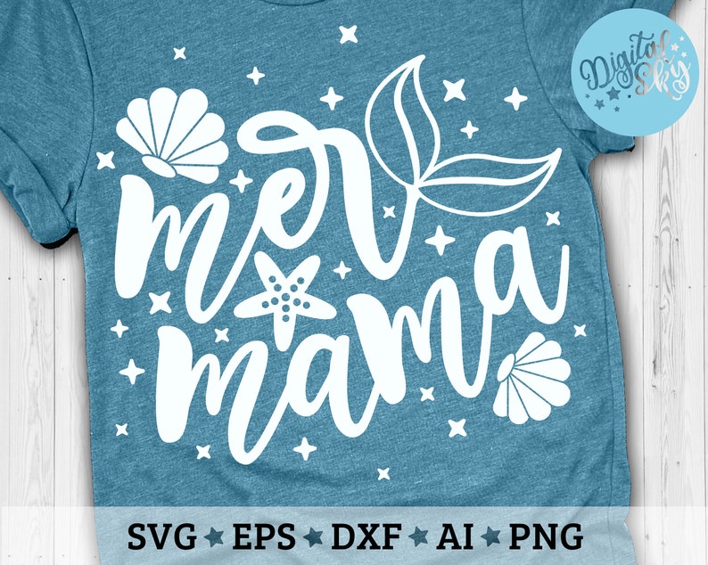 Download Mer Mama svg Mermaid Mother Svg Summer Mom Svg Cut Files ...