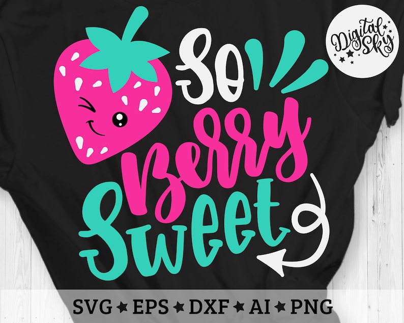 Download So Berry Sweet Svg Cute Summer Svg Summer Kids Svg ...