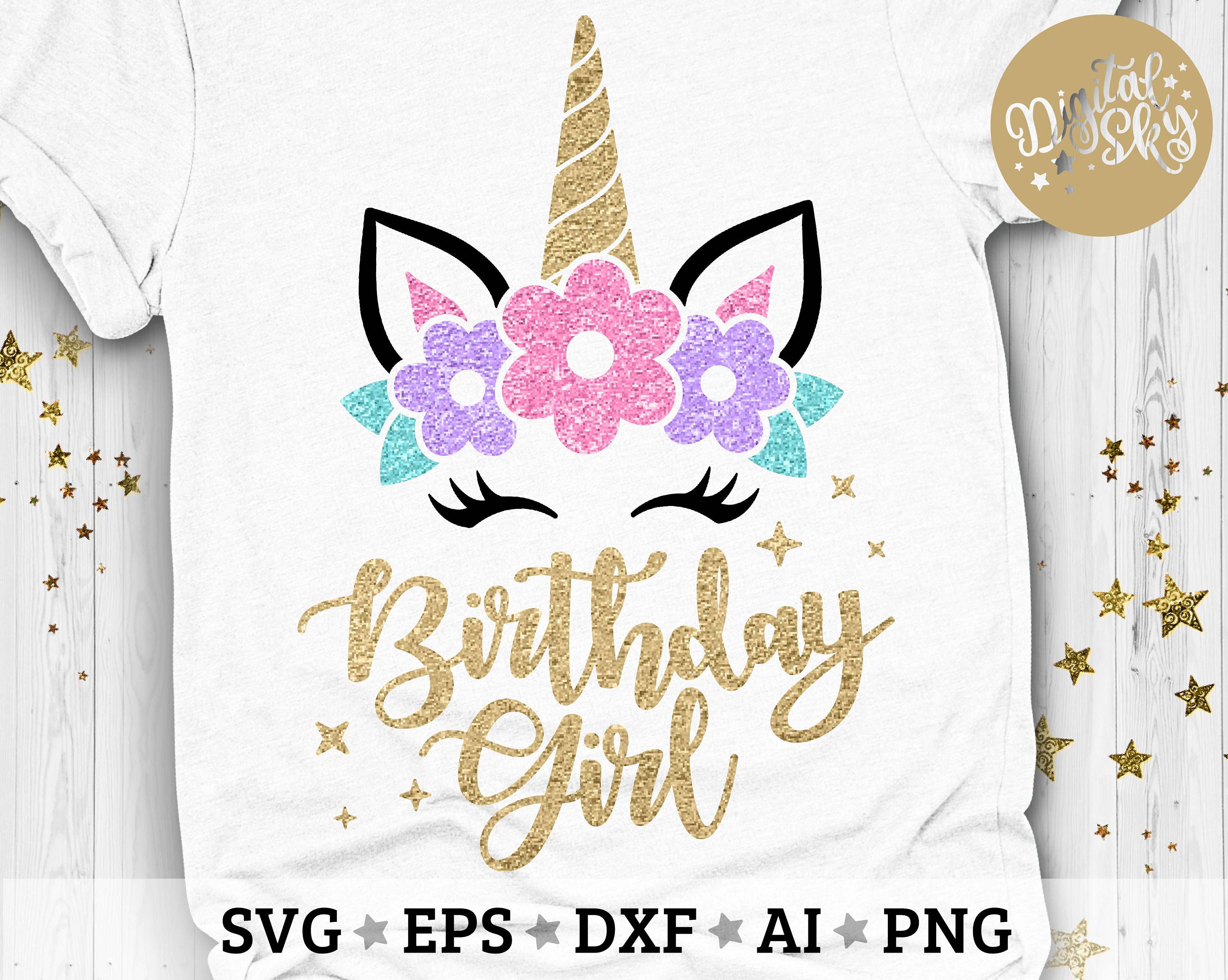 Birthday Girl Svg Unicorn Birthday Svg Birthday Girl Svg - Etsy