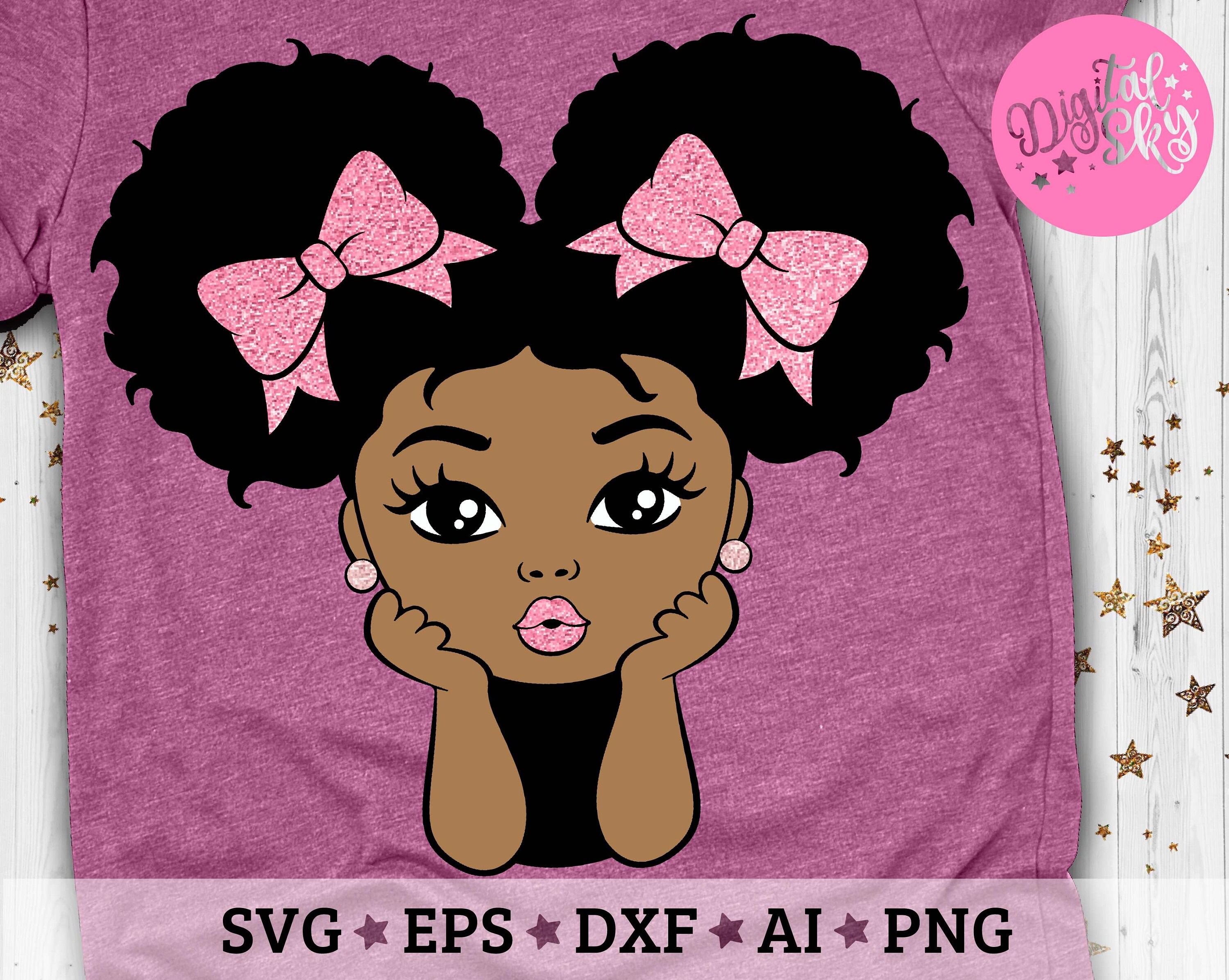 Peekaboo Girl Svg Princess Svg Little Afro Queen Svg Little | Etsy