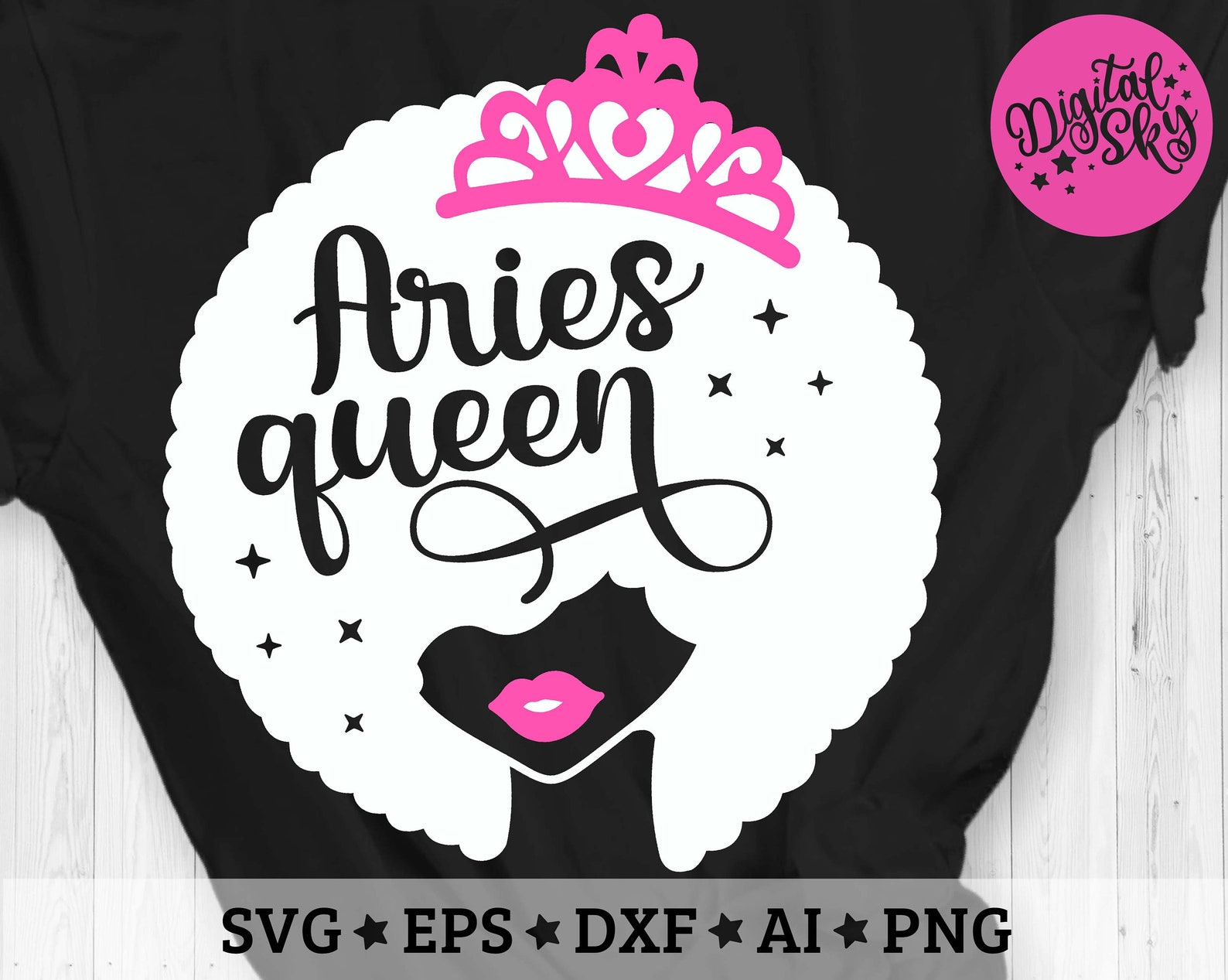 Aries Queen SVG