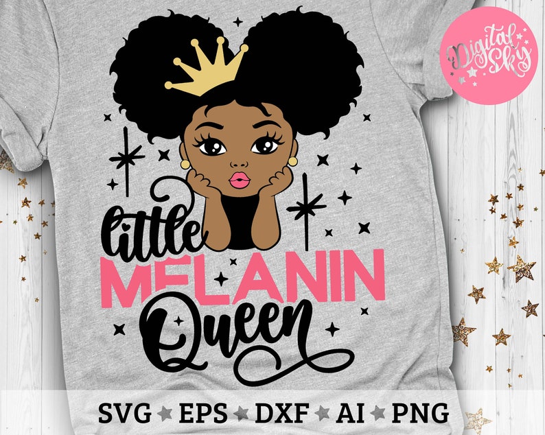 Free Free Little Melanin Queen Svg 748 SVG PNG EPS DXF File