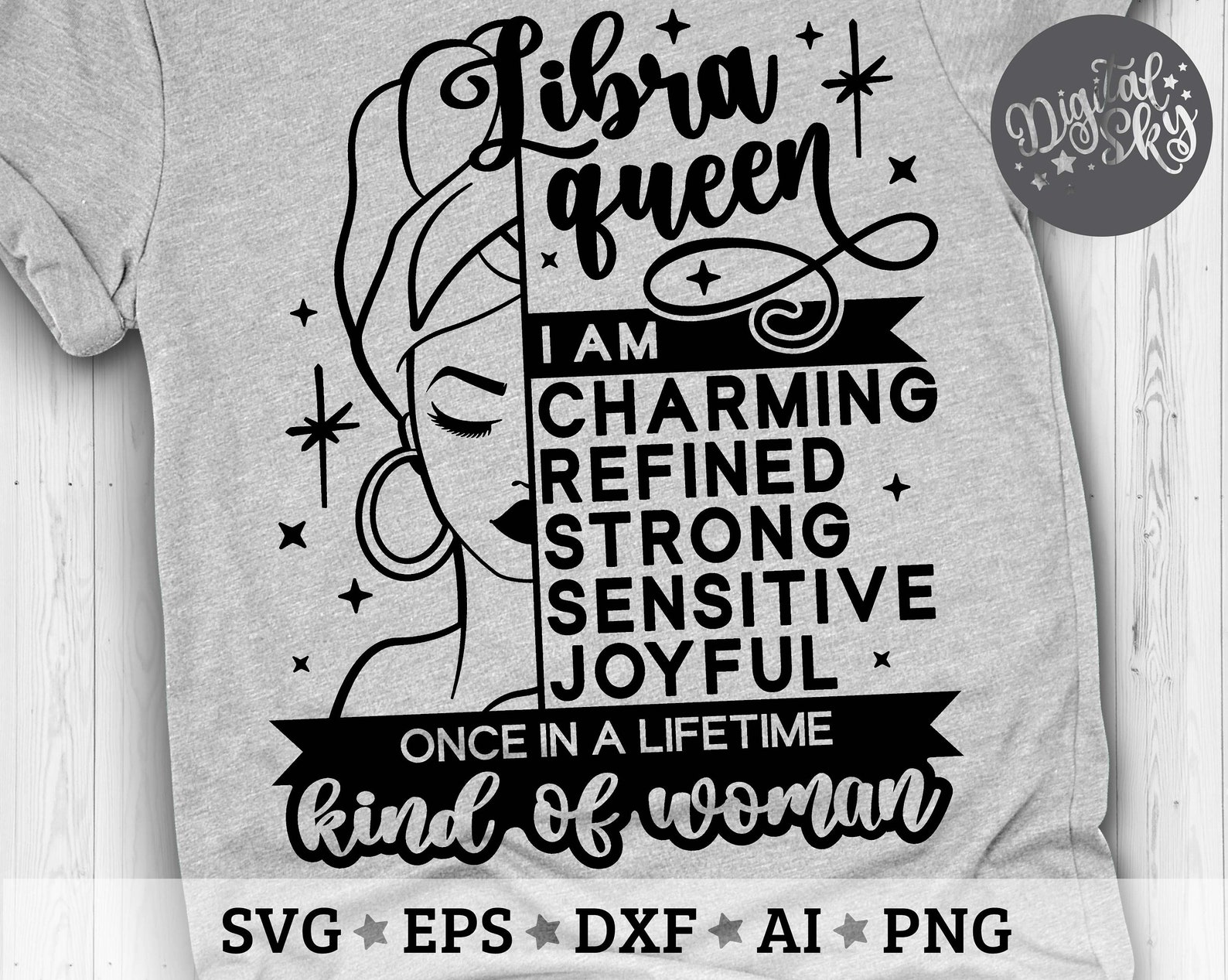 Download Libra Queen Svg Birthday Queen Svg Black Women Svg Afro | Etsy