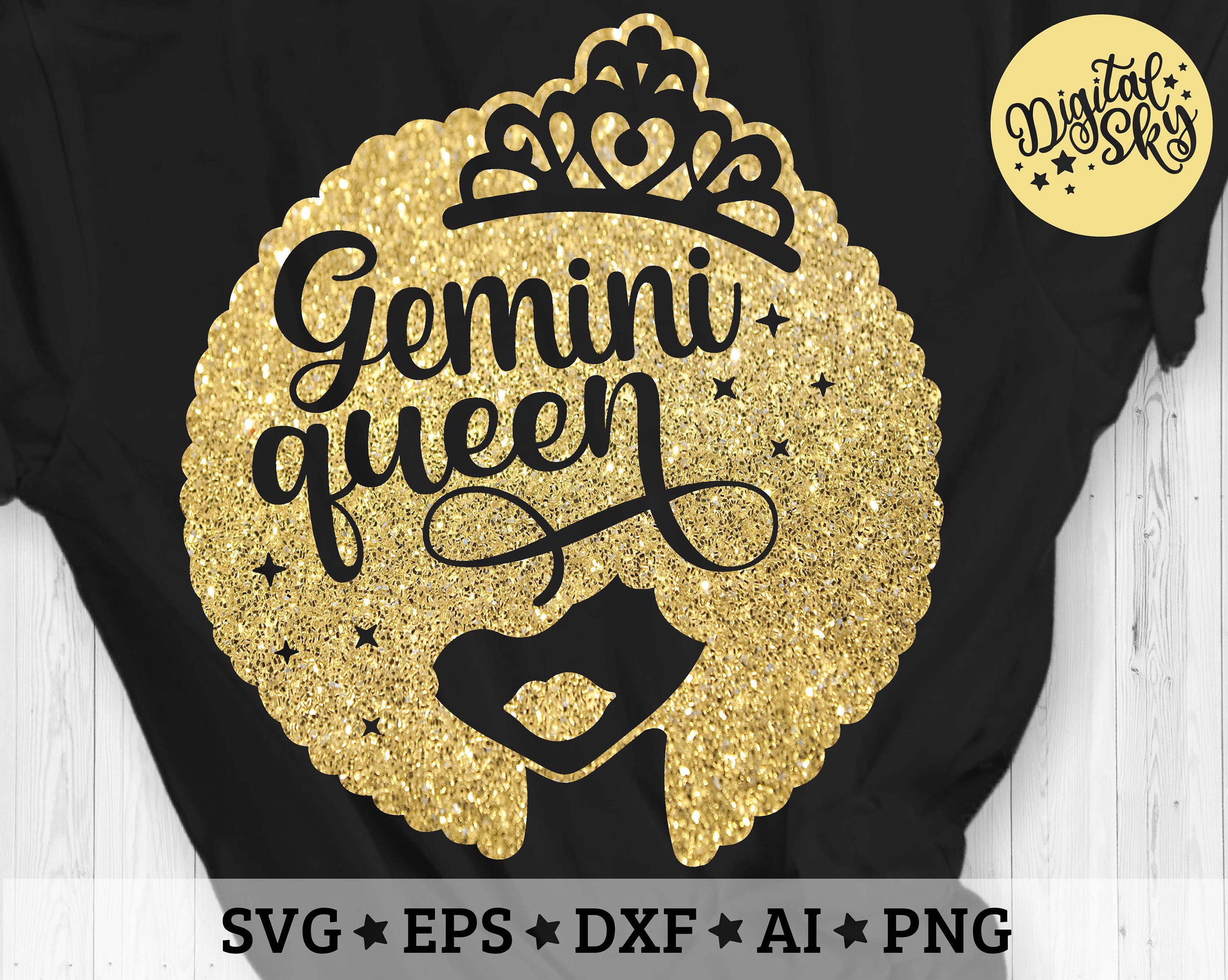 Download Gemini Queen Svg Birthday Queen Svg Black Women Svg Afro ...