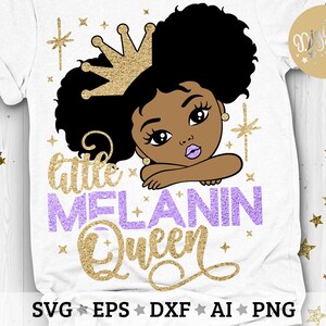 Free Free Little Melanin Queen Svg 535 SVG PNG EPS DXF File