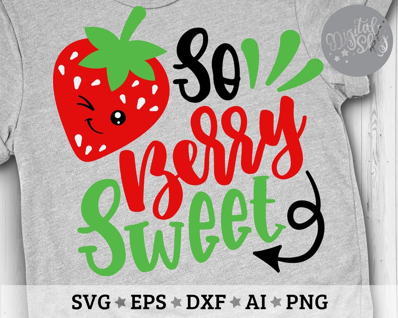 Download So Berry Sweet Svg Cute Summer Svg Summer Kids Svg ...