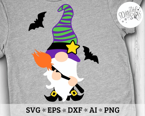 Download Halloween Gnome Svg Witch Gnome Svg Trick or Treat Gnome ...
