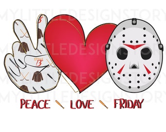 Peace love friday png download, Sublimation Instant Download png