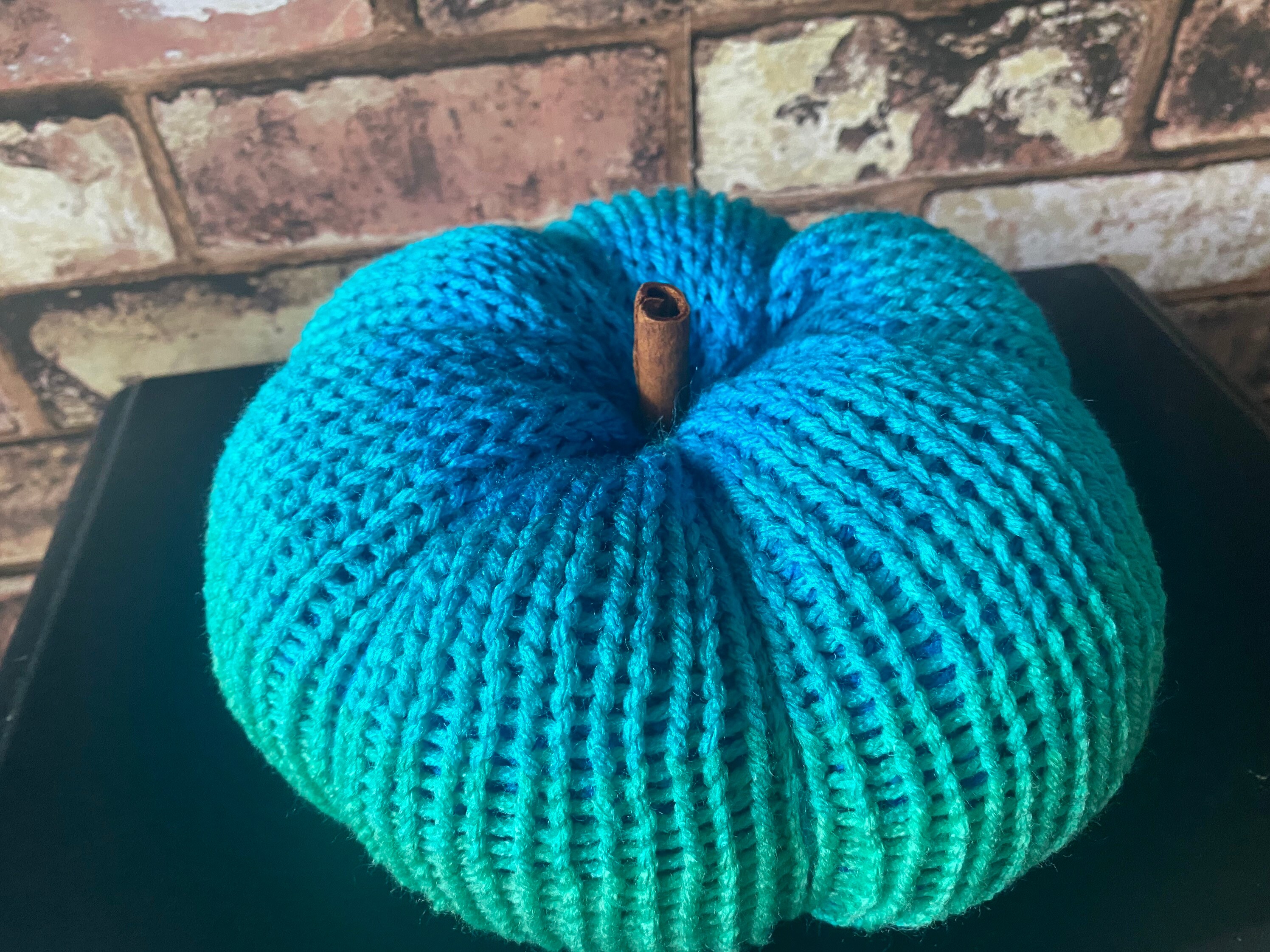 Knitted pumpkins handmade autumn Halloween fall winter home Etsy
