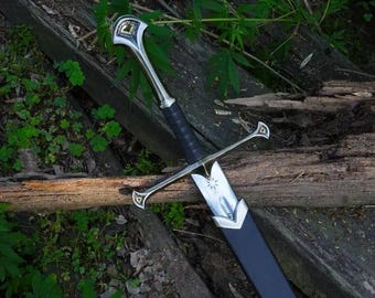Hand-Forged Viking Master Sword – High-Carbon Steel, Wall Decor Anniversary & Birthday Gifts for Him