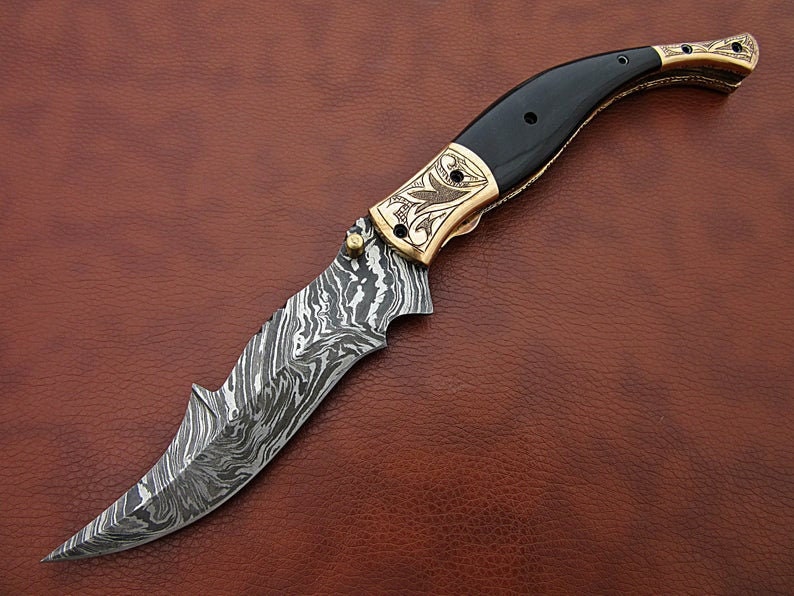 Amazing style custom handmade folding pocket knife limited image 4