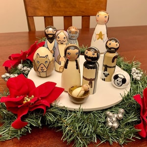 Peg Doll Nativity