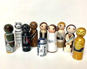 Star Wars Peg Dolls