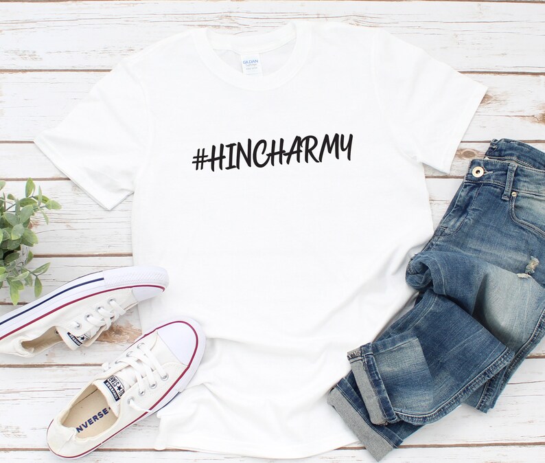 White T-shirt Mrs Hinch Eat Sleep Hinch Repeat #hincharmy Zoflora Cleaning Grey Gift Slogan Funny Hashtag