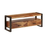 Wooden Tv Cabinet, Industrial Entertainment Centre,Sheesham Wood Cabinet, Retro Tv Stand with drawers