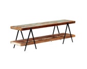 Vintage Tv Cabinet,Solid Reclaimed Wood Furniture,Industrial Tv Stand