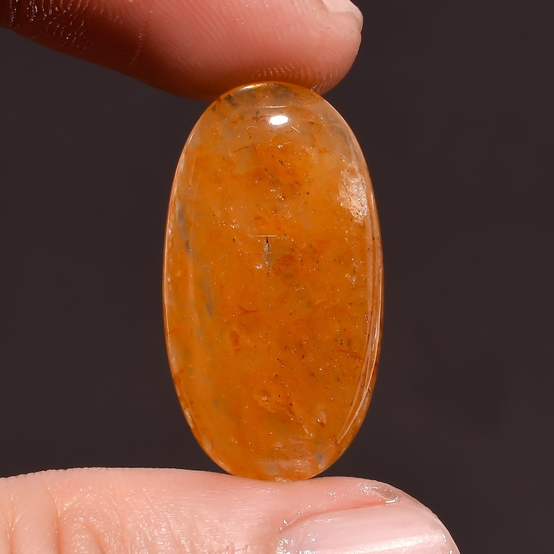 15.00 Ct Peach Aventurine Oval Shape Cabochon Loose Gemstone,Natural Aventurine Gemstone,Wedding Gift,For Making Jeweler,SA-2904