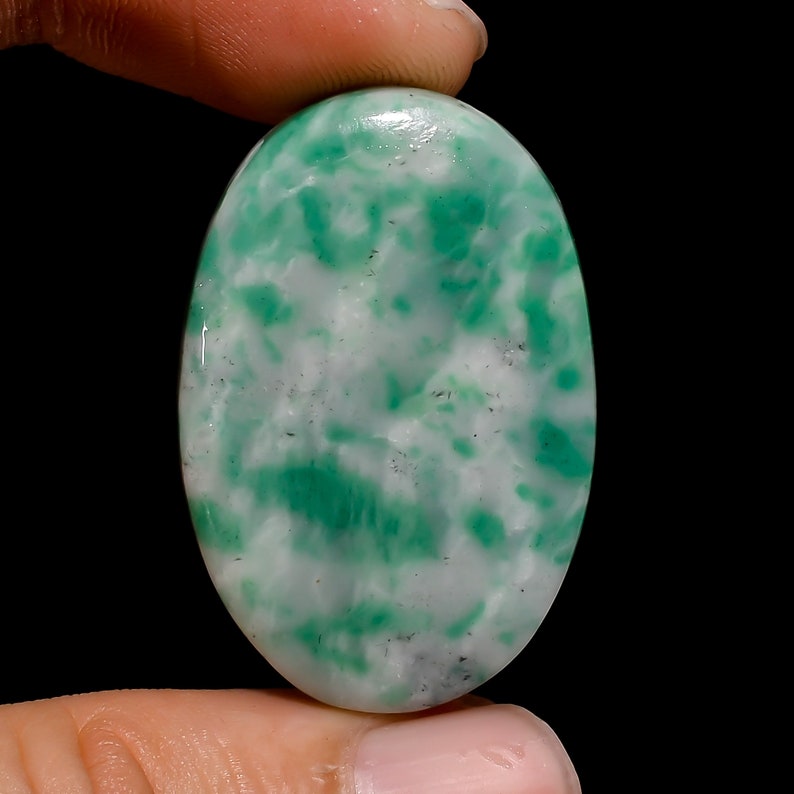 Amazing AAA Quality 100/% Natural Amazonite Oval Shape Cabochon Loose Gemstone For Making Jewelry 37.5 Ct 34X23X5 mm SA-9631