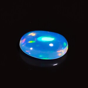 Incredible Top Grade Quality 100% Natural Welo Fire Ethiopian Opal Oval Shape Cabochon Gemstone For Making Jewelry 2 CTS. 11X8X4 MM S-1663
