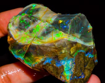 オパール、エチオピア産オパール原石、ビッグオパール原石、AAA