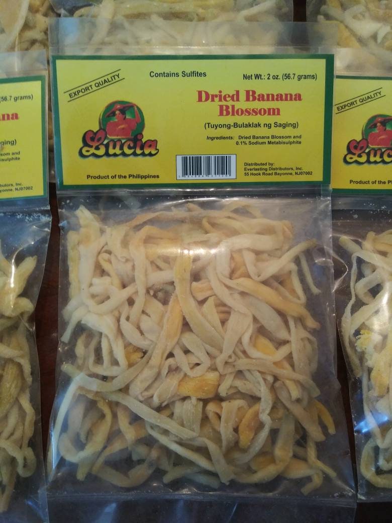 Dried Banana Blossoms 2 oz listed price per pouch or pack. Etsy
