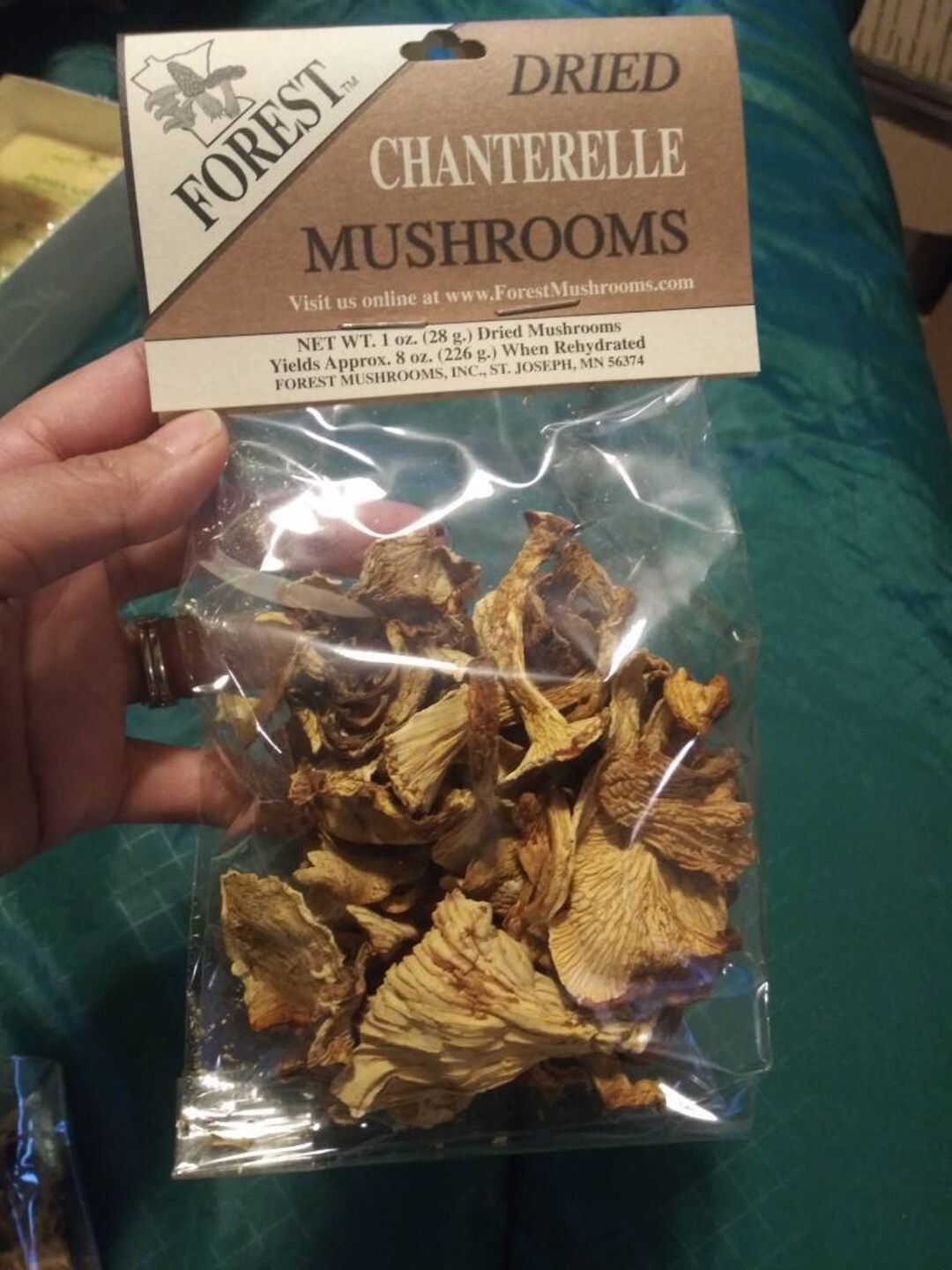 Dried USA Gold Chanterelle Mushrooms 1 Oz. Listed Price per Etsy