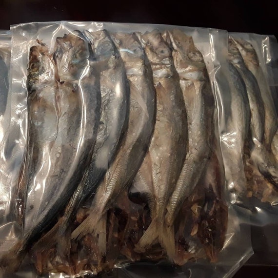 Dried Seafood Indian Mackerel or Shortfin Scad 56 Pieces Etsy