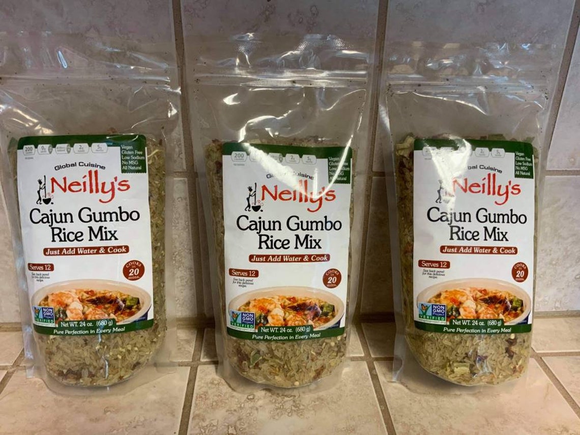 Cajun Gumbo Rice Mix Rice . Listed price per bag serves 12 Etsy