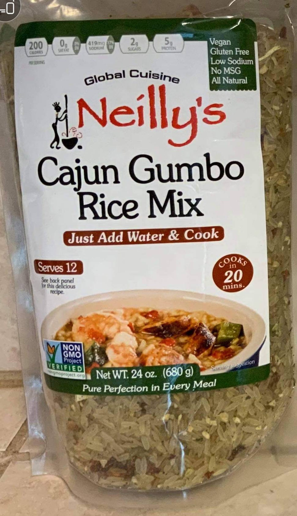 Cajun Gumbo Rice Mix Rice . Listed price per bag serves 12 Etsy