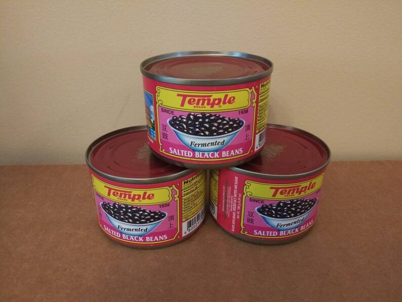 Fermented Salted Black Beans Temple Brand exp. 11 2023 Etsy