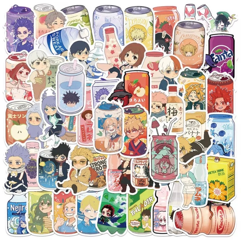 Anime Character Database Stickers for Sale