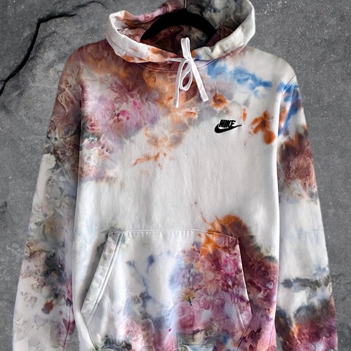 Tie Dye NIKE Hoodies in METEORITE Jewel 