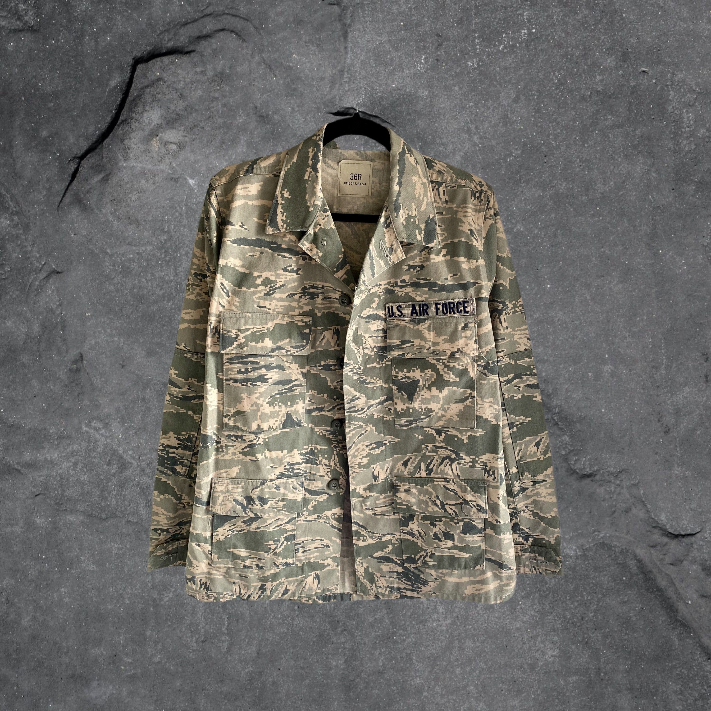 Vintage Camo Jacket/usaf Digital Tiger 