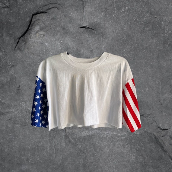 crop vintage tee